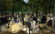 Edouard Manet Music in the Tuileries (nn02) oil on canvas